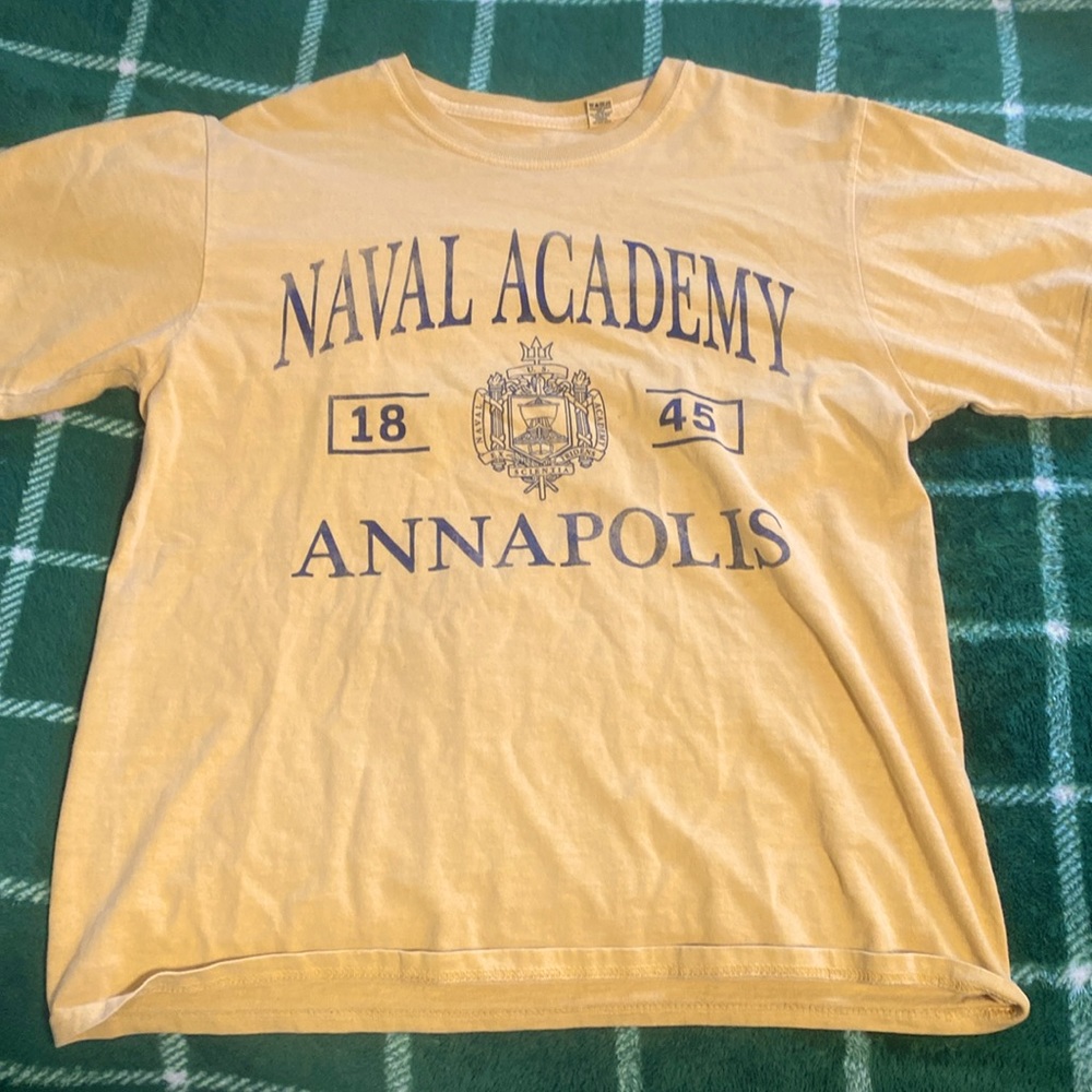 Golden yellow/orange t-shirt size S for juniors